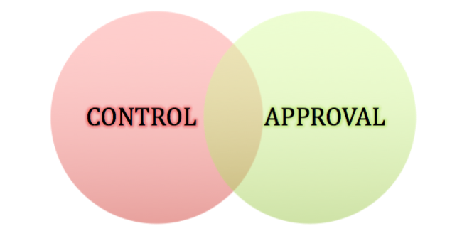 Do you need control or approval?